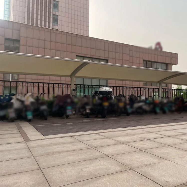 藤县膜结构电动车棚